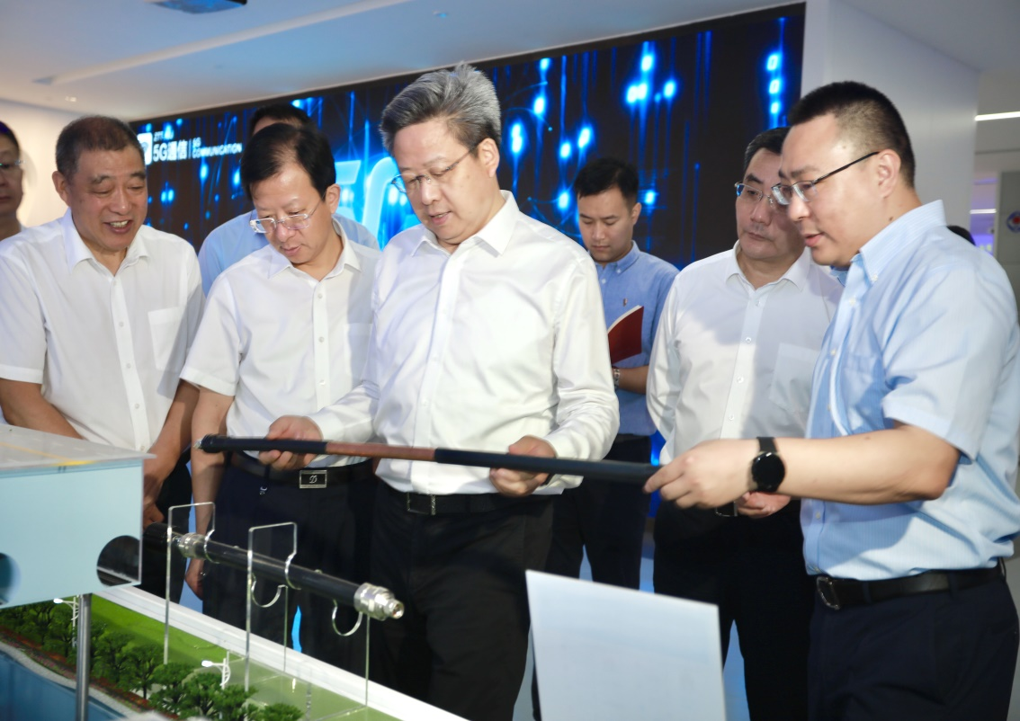 南通市委书记、市长吴新明调查PT视讯科技